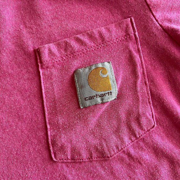 Carhartt pink pocket tee 7 - Picture 3 of 7